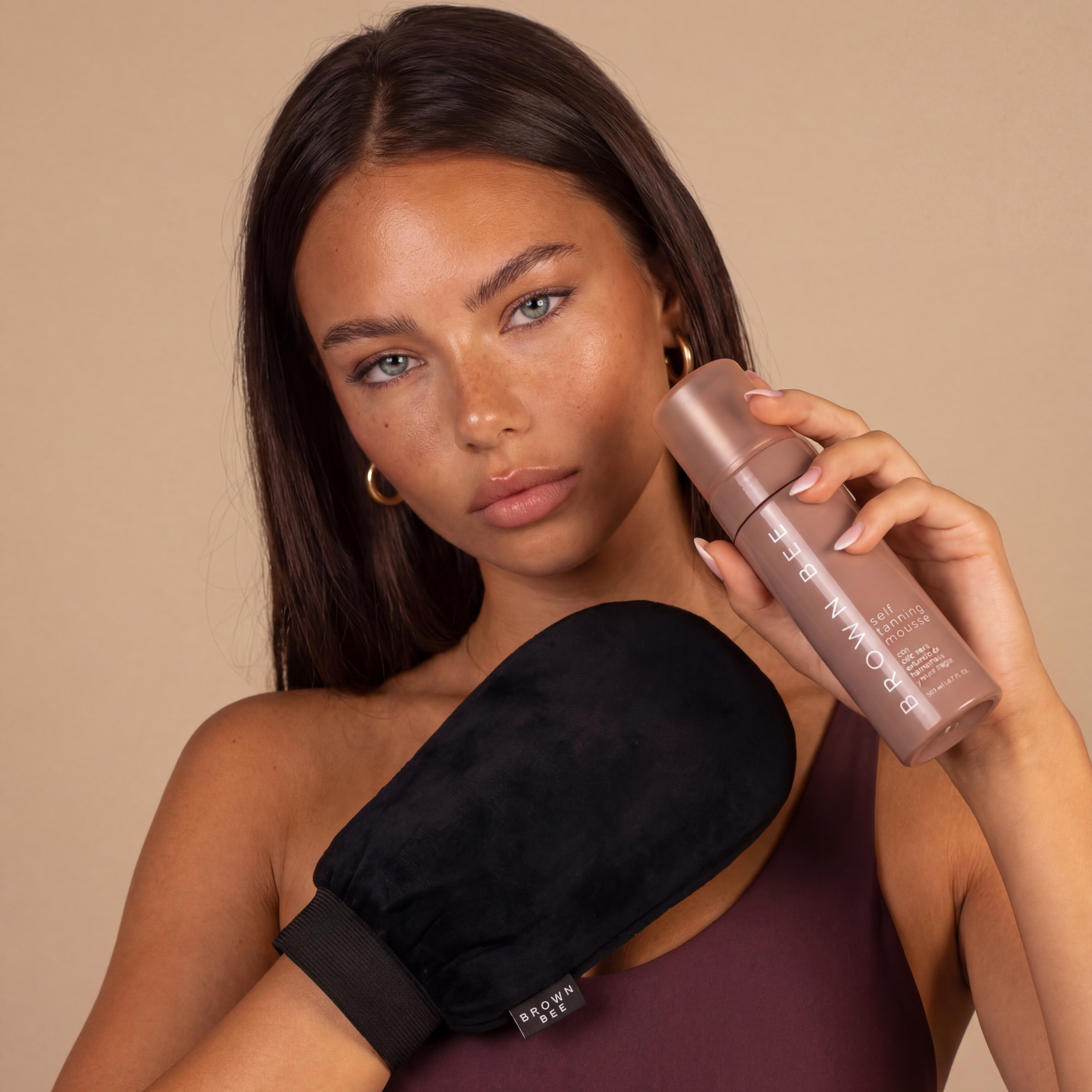 Espuma Autobronceante Instantánea + Guante (Brown Bee)